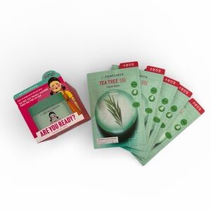 BringGreen Tea Tree Soothing Toner Pads & 5 Face Masks K-Beauty
